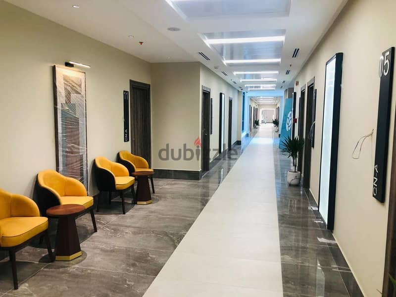 Mivida Clinic Rent 40m New Cairo ميفيدا عيادة ايجار ايترنا التجمع 6