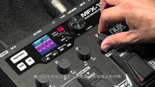 nux mfx10 guitar multi effects 0