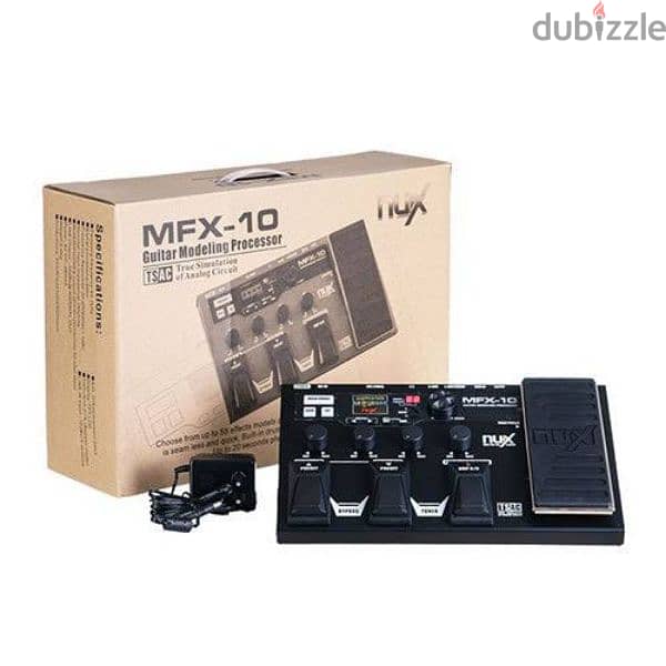 nux mfx10 guitar multi effects 1