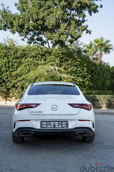 Mercedes CLA 200 2024 RED INTERIOR 2