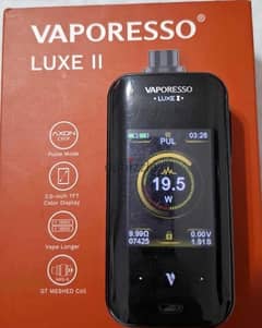 vape Vaporesso Luxe II full kit + 2 LG batteries