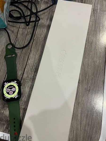 apple watch series 7 green 90% 0