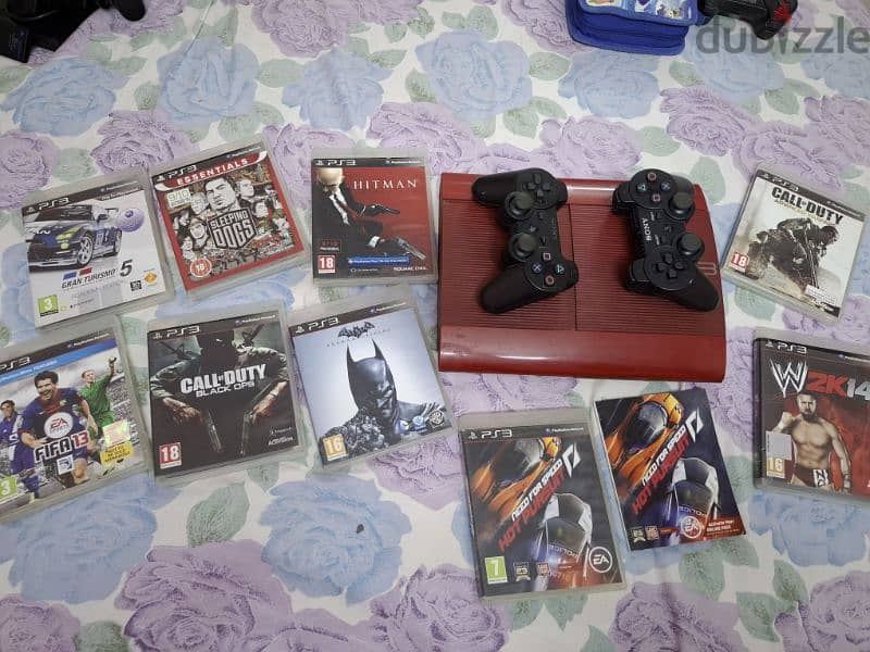 Playstation 3 with over 20 games 5