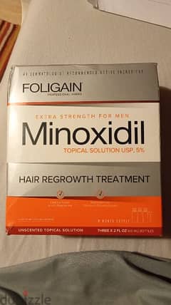 مينوكيسديل أمريكي Minoxidil hair treatment