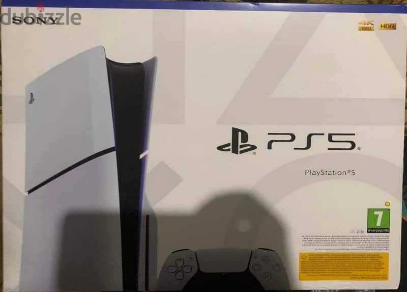 Play Station 5 Middle East Slim Console Disk Edition 1 TB 4