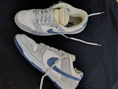 Nike Dunk, suede version low smoke color 0