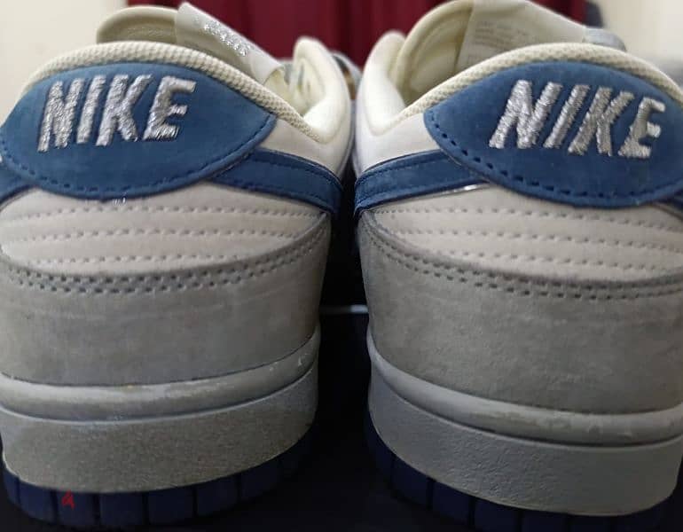 Nike Dunk, suede version low smoke color 2