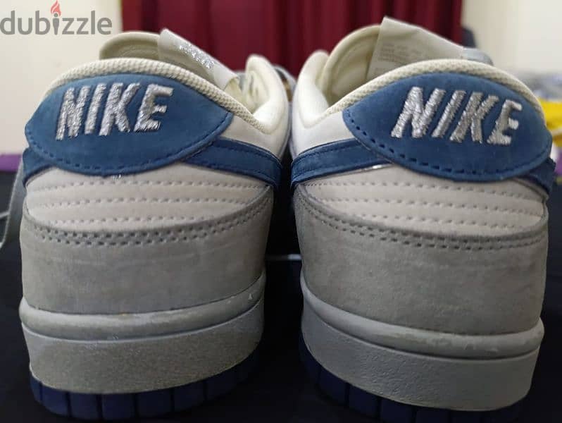 Nike Dunk, suede version low smoke color 4