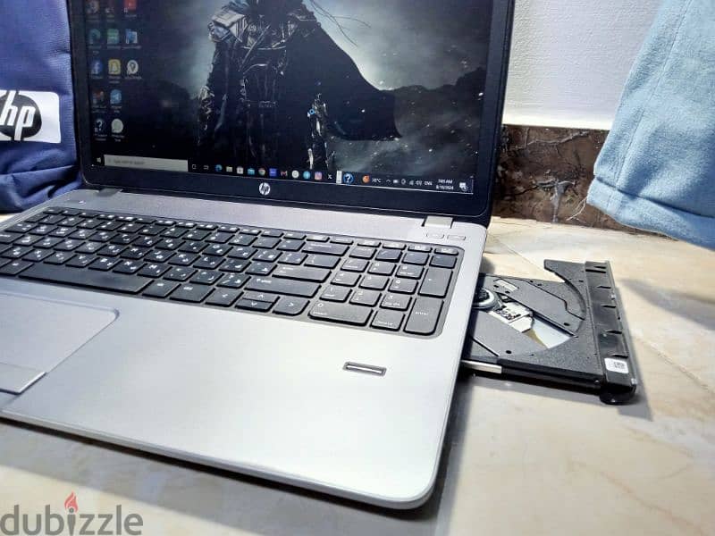 Hp probook ram 8 hard 500 بصمه الترا سلم 4