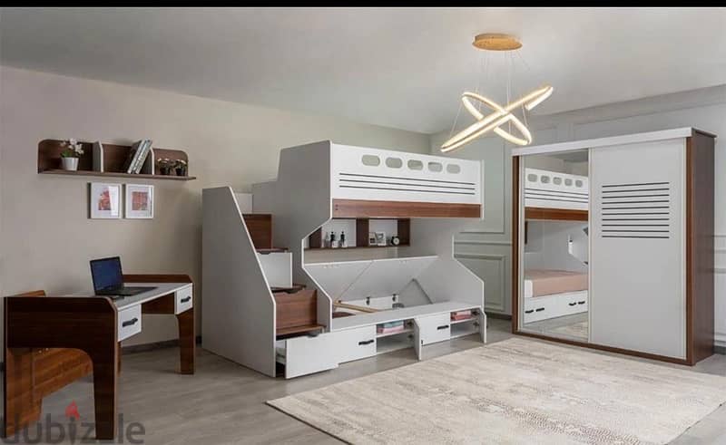 children bed room like new  من القبانى غرفة اطفال لم تستخدم 3