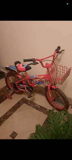 Red Super Jump Bike عجله حمره للاطفال حاله ممتازه