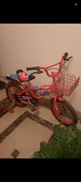 Red Super Jump Bike عجله حمره للاطفال حاله ممتازه 0