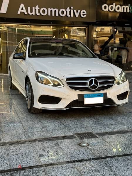 مرسيدس E200 AMG موديل 2015 حاله ممتازه 2