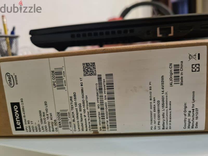 Lenovo ideapad 100-15IBD used for 1 month 3