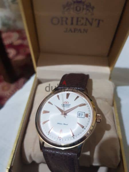 ORIENT Bambino automatca JAPAN ساعة اوت التوكيل. . 20400 1