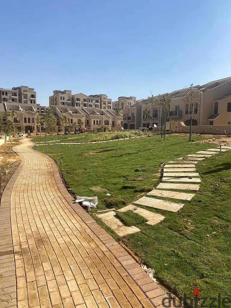 يونت مميزة(شقة)view land scapeللبيع في جرين سكويرgreen squareبأفضل سعر 4