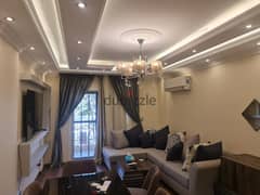 apartment 89 meter with garden  42 meter for rent furnished in Al Rehab City 0