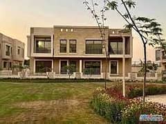 Villa for sale in Taj City Compound with a huge discount on cash in front of the airport, view directly on the Kempinski Hotel, in installments 0