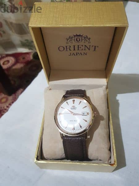 ORIENT Bambino automatca JAPAN ساعة اوت التوكيل. . 20400 2