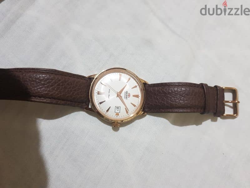 ORIENT Bambino automatca JAPAN ساعة اوت التوكيل. . 20400 4