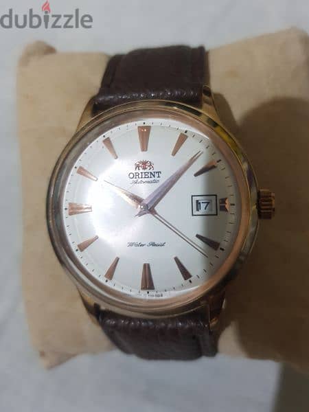 ORIENT Bambino automatca JAPAN ساعة اوت التوكيل. . 20400 8