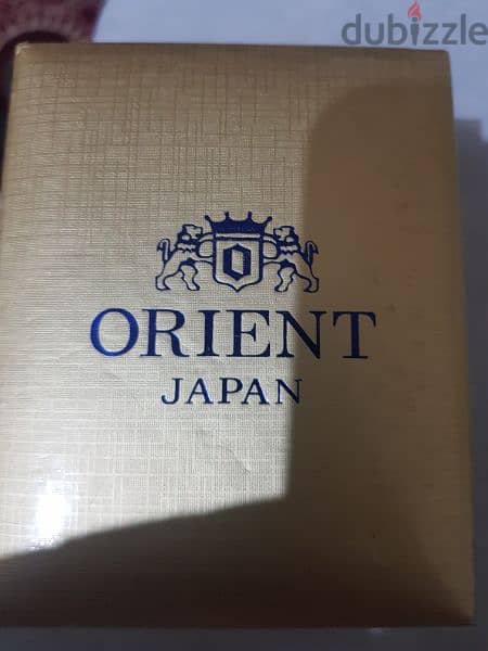 ORIENT Bambino automatca JAPAN ساعة اوت التوكيل. . 20400 10