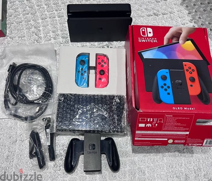 Nintendo switch oled نينتيندو 3