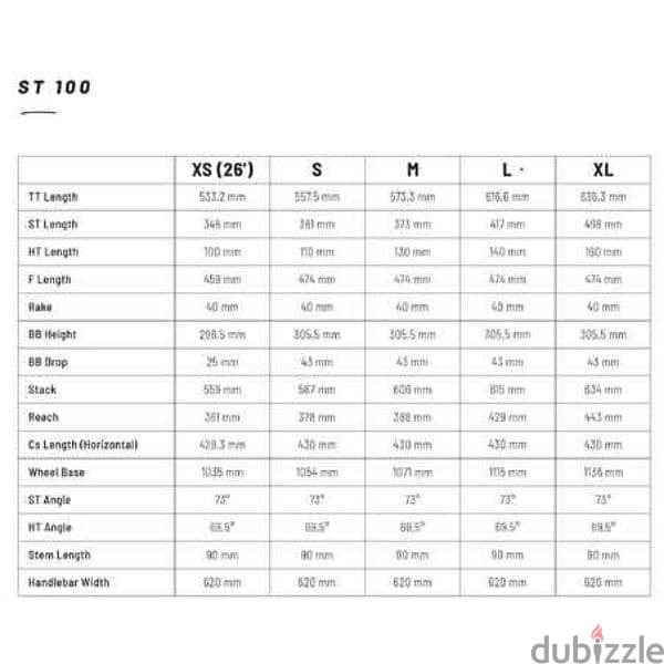 دراجة جبلية st 100 مقاس 27.5 بوصة 7