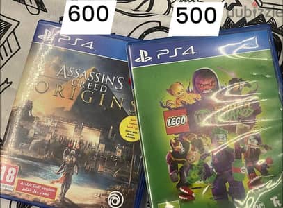 ps4 lego dc super villains / assassins creed origins