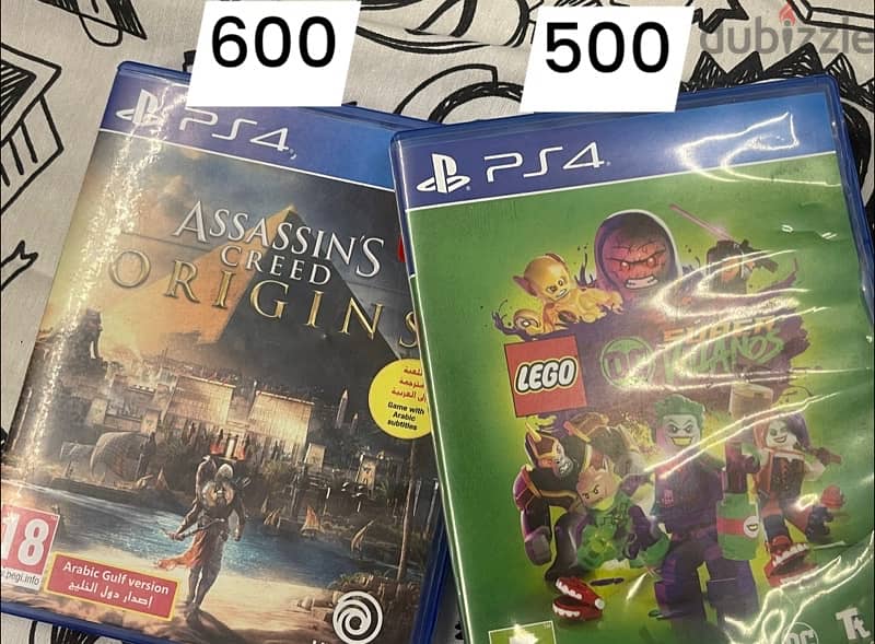 ps4 lego dc super villains / assassins creed origins 0