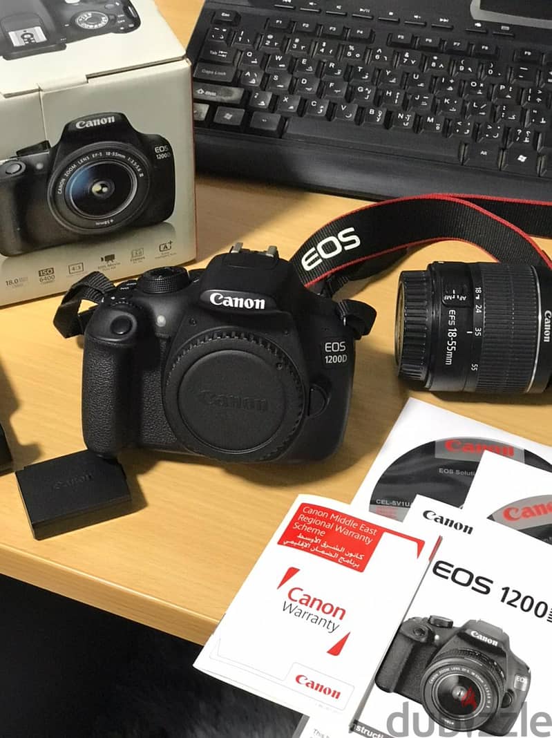 Canon EOS 1200D + EF-S 18-55 III Lens 6