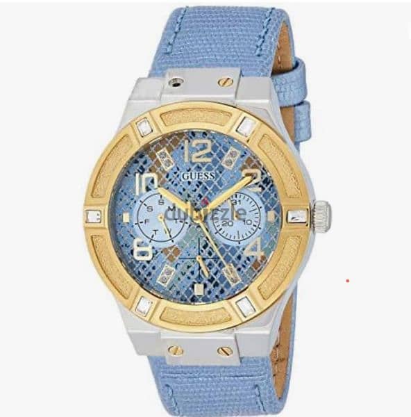 GUESS Jet Setter Women light blue Sport watch 3