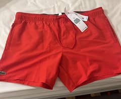 New - Lacoste Swim Short - Size Large 0