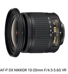 nikon AF-P DX 10-20  nikkor lens 0