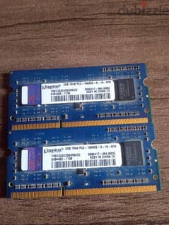 رامات لاب توب kingston 2×2 ddr3