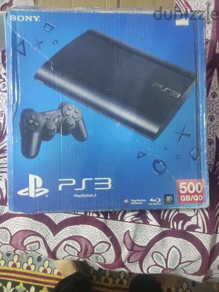 ps3 استعمال شخصي هارد 500 بالكرتونة 1