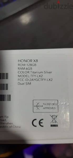 honor X8 8