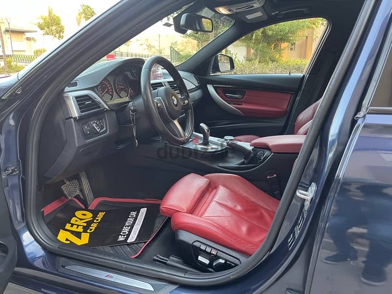 BMW 320i M Sport 2019 Red Interior 5