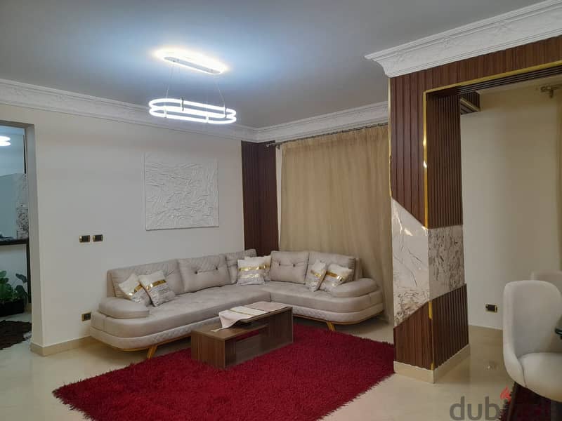 Furnished villa for rent in Al-Rehab 1, Model C 0