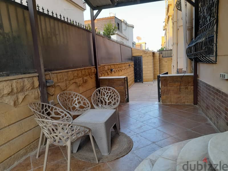 Furnished villa for rent in Al-Rehab 1, Model C 15