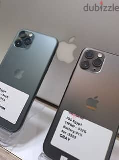 iphone 11 pro خط/خطين 512GB