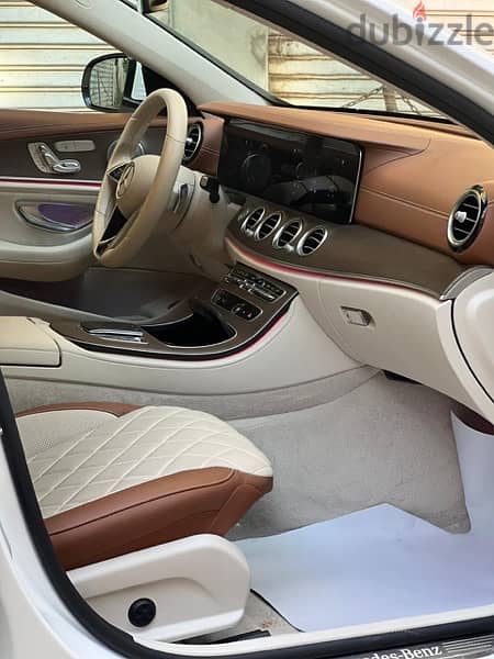 Mercedes E200 for rent 2023 - مرسيدس للايجار بسائق و بدون 4