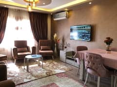 شقه للايجار مفروشه فى الرحاب apartment for rent in rehab