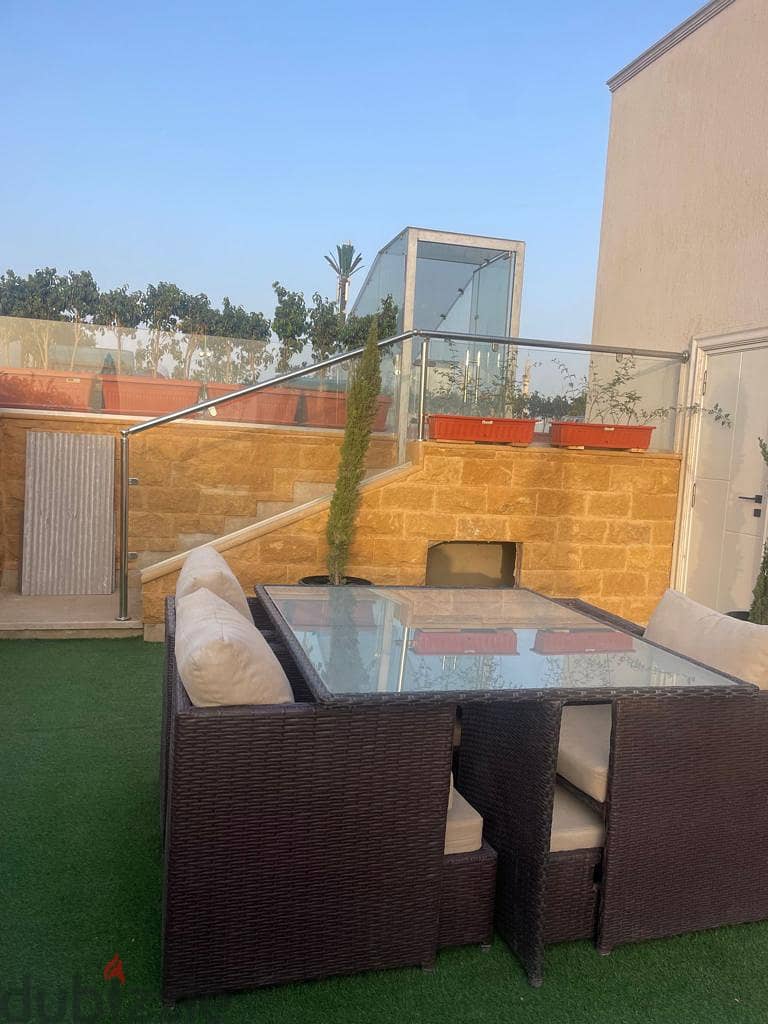 pent-house with private pool بينتهاووس بالعفش و التكيفات وحمام سباحة 6