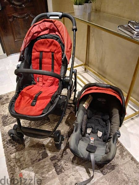 Graco stroller + car seat 4