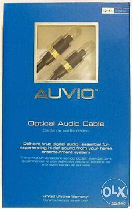 Original Auvio Optical Cable وارد امريكا للصوتيات 1