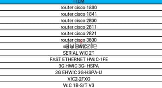 راوترات وسويتشات سيسكو cisco 0