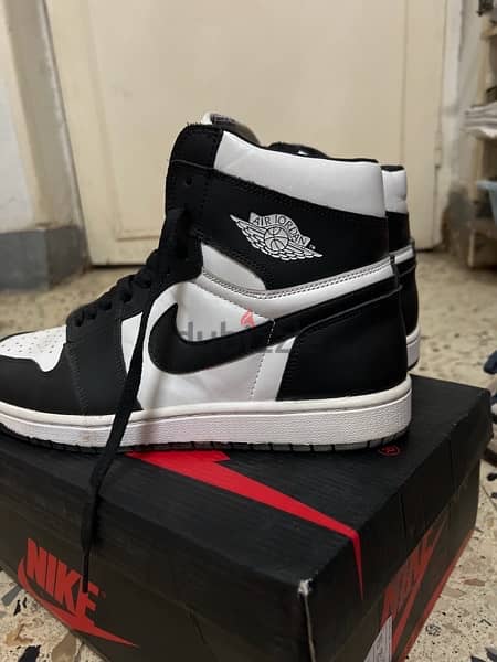 Air Jordan 1 Retro High OG Balck & White 1