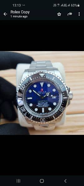 Rolex collections mirror original 
sapphire 7