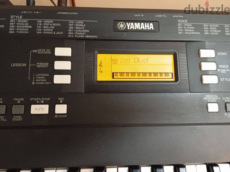 Yamaha psr a 350 3